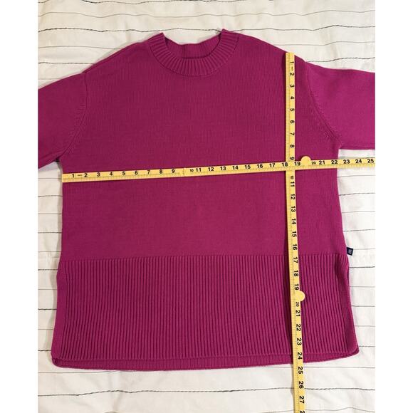 GAP | Women’s 100% Cotton Knit Crew Neck Sweater Pink- Size Small - Picture 7 of 7